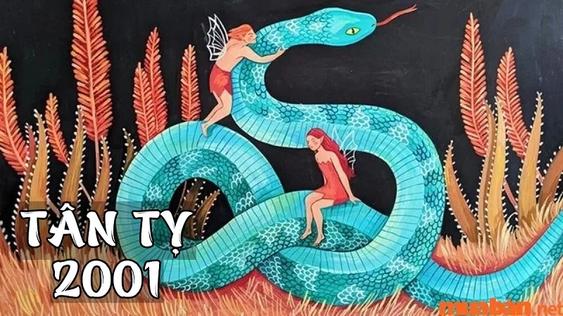 2001 kỵ màu gì?